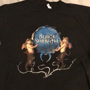 Black Sabbath Tour shirt vintage